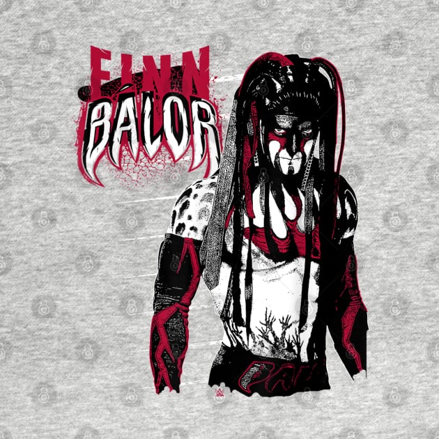 Finn Balor Black And Red by Holman